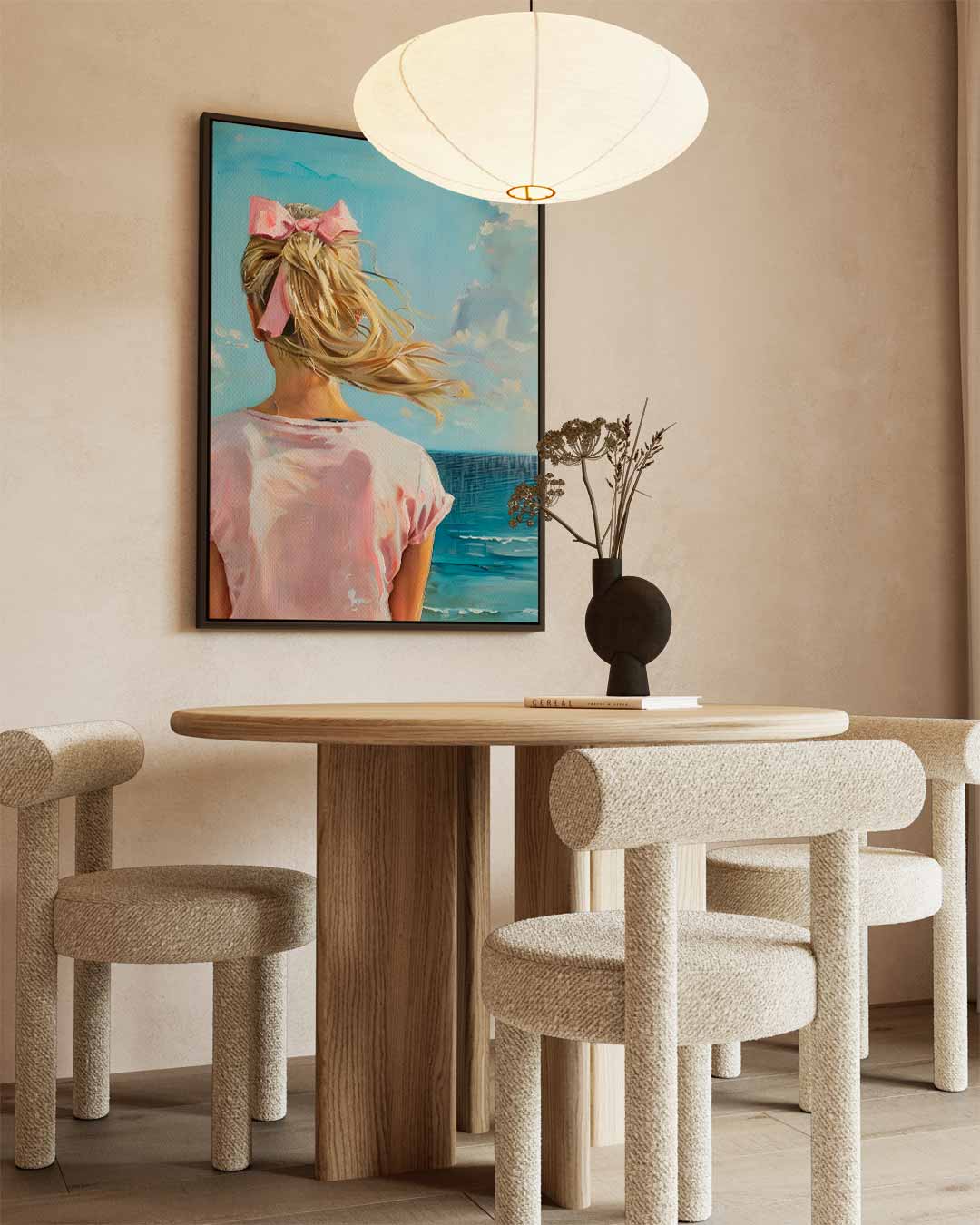 Dromerige Zomerzee Kunstwerk-canvas-dibond-plexiglas-wanddecoratie-WallArtistic