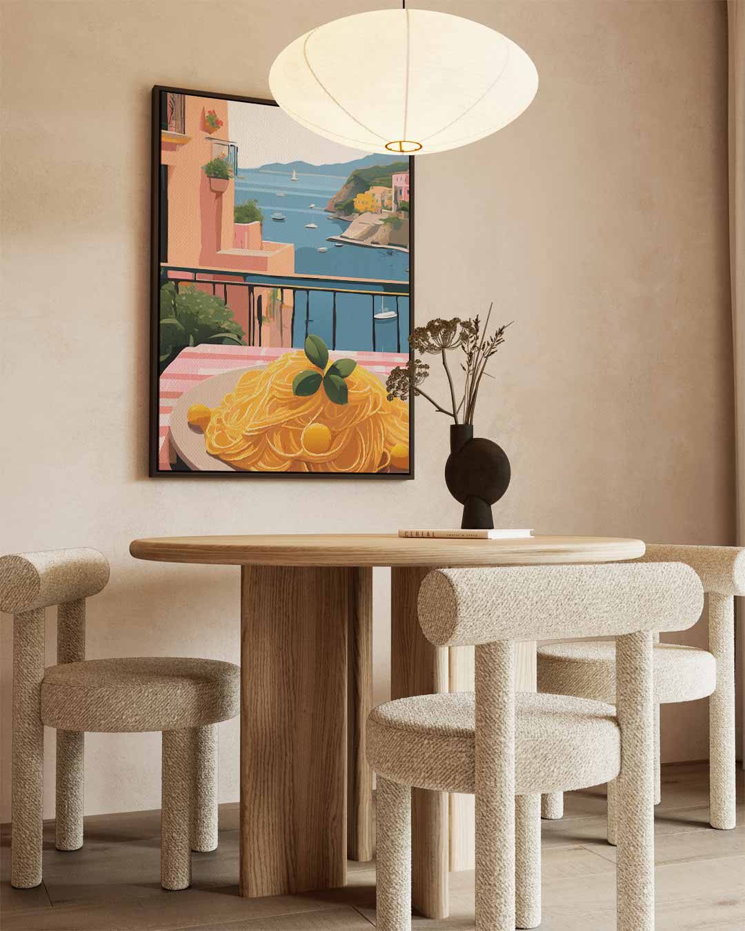 Mediterrane Zomerdroom Kunstwerk-canvas-dibond-plexiglas-wanddecoratie-WallArtistic