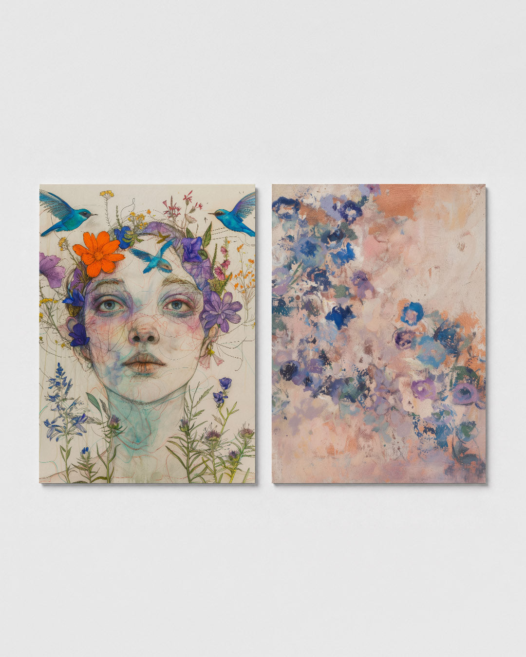 Natuurlijke harmonie Posterset