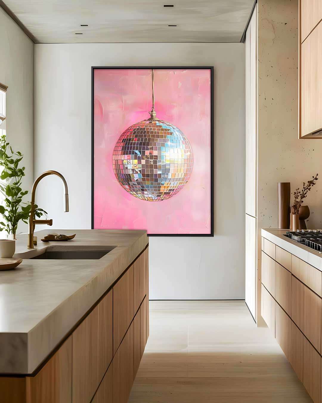 Discoballen Droom Kunstwerk-canvas-dibond-plexiglas-wanddecoratie-WallArtistic