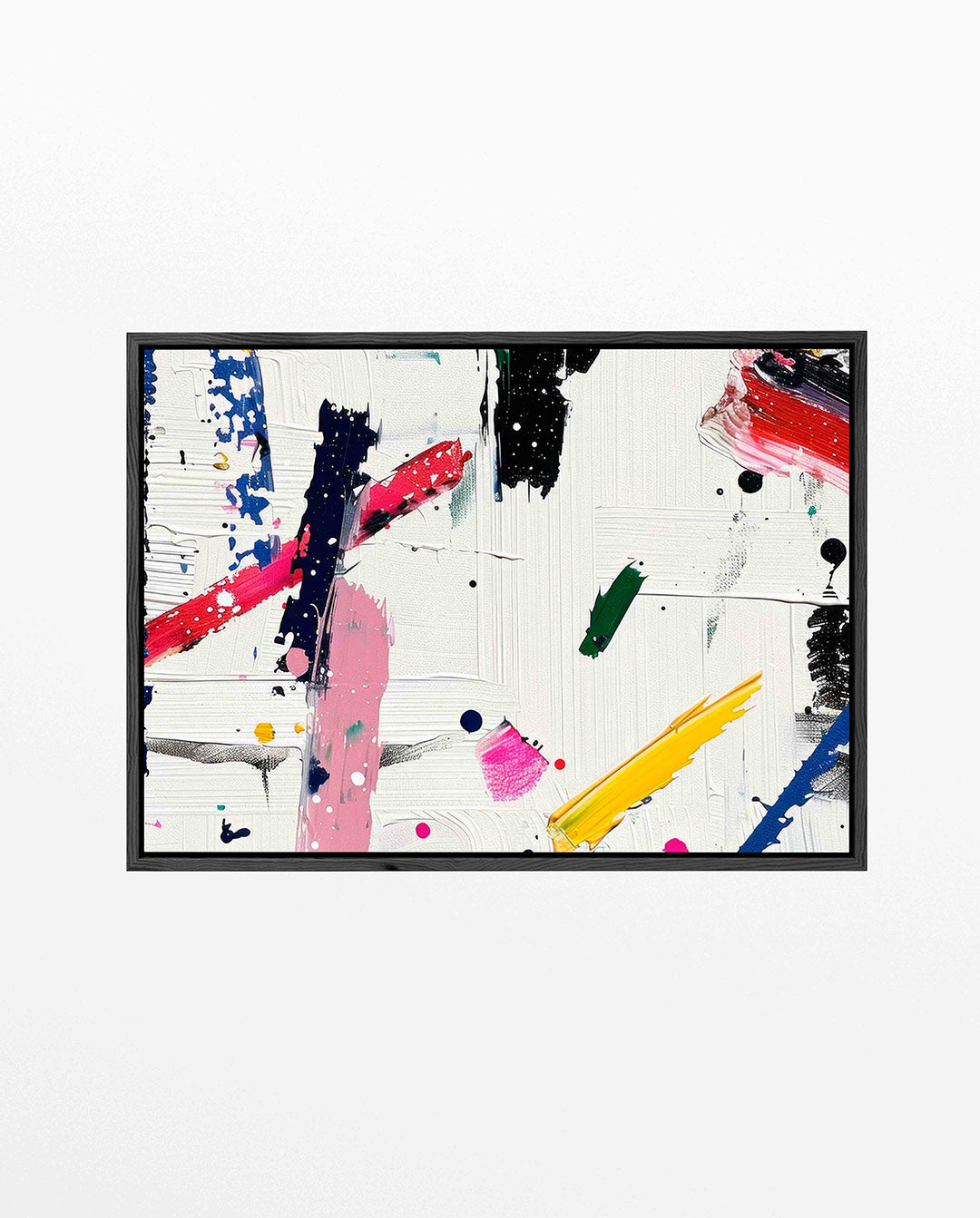 Kleurrijke streken Kunstwerk
