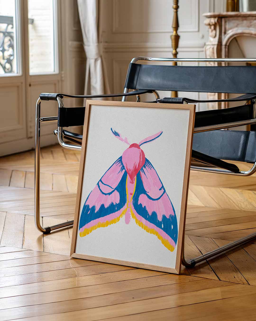 Kleurrijke Vlinderposter-WallArtistic