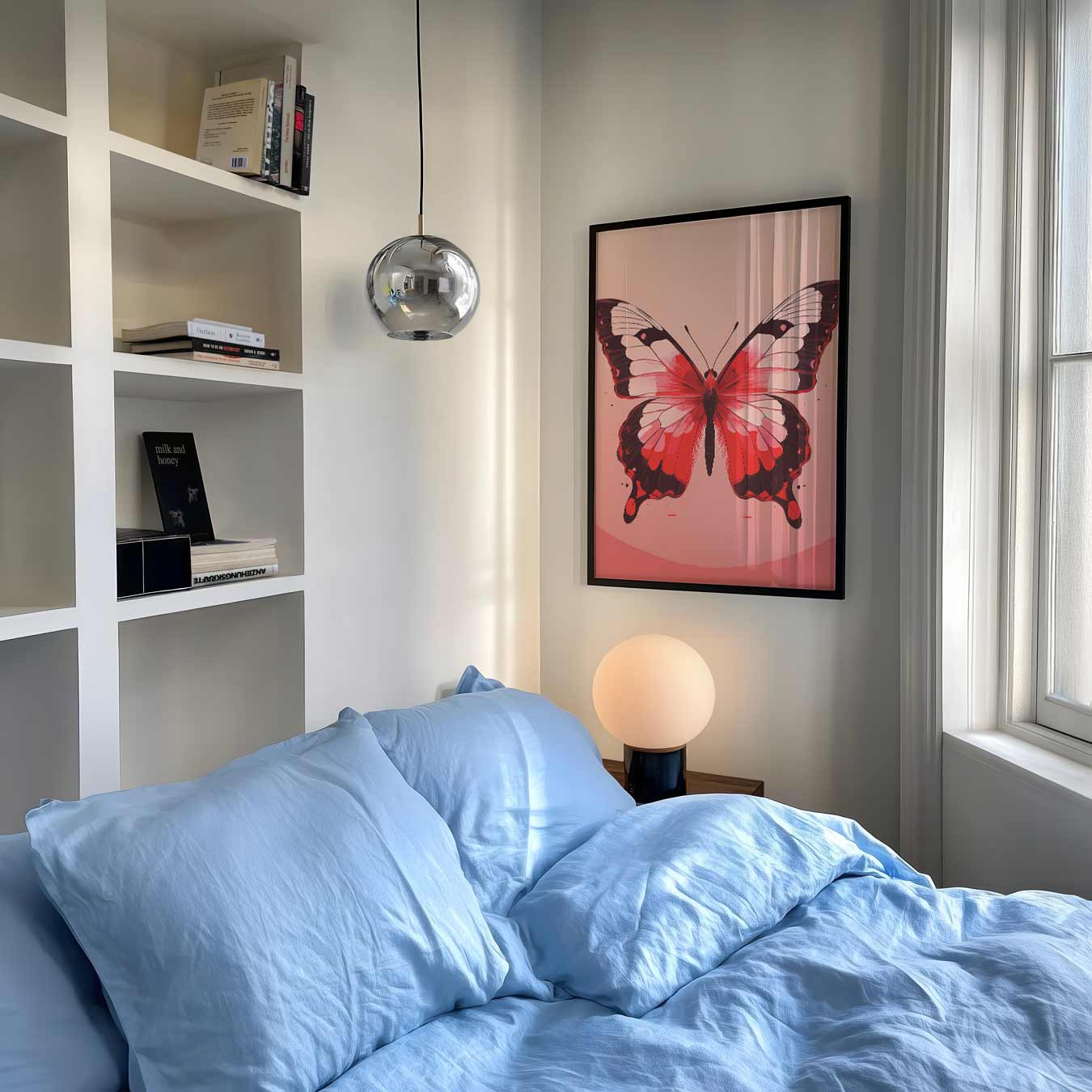 Vlinderpracht Wandposter-WallArtistic