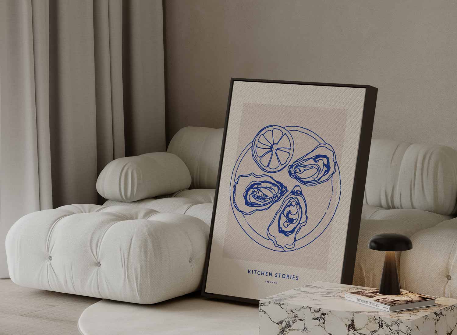 Streken op een Bord Kunstwerk-canvas-dibond-plexiglas-wanddecoratie-WallArtistic