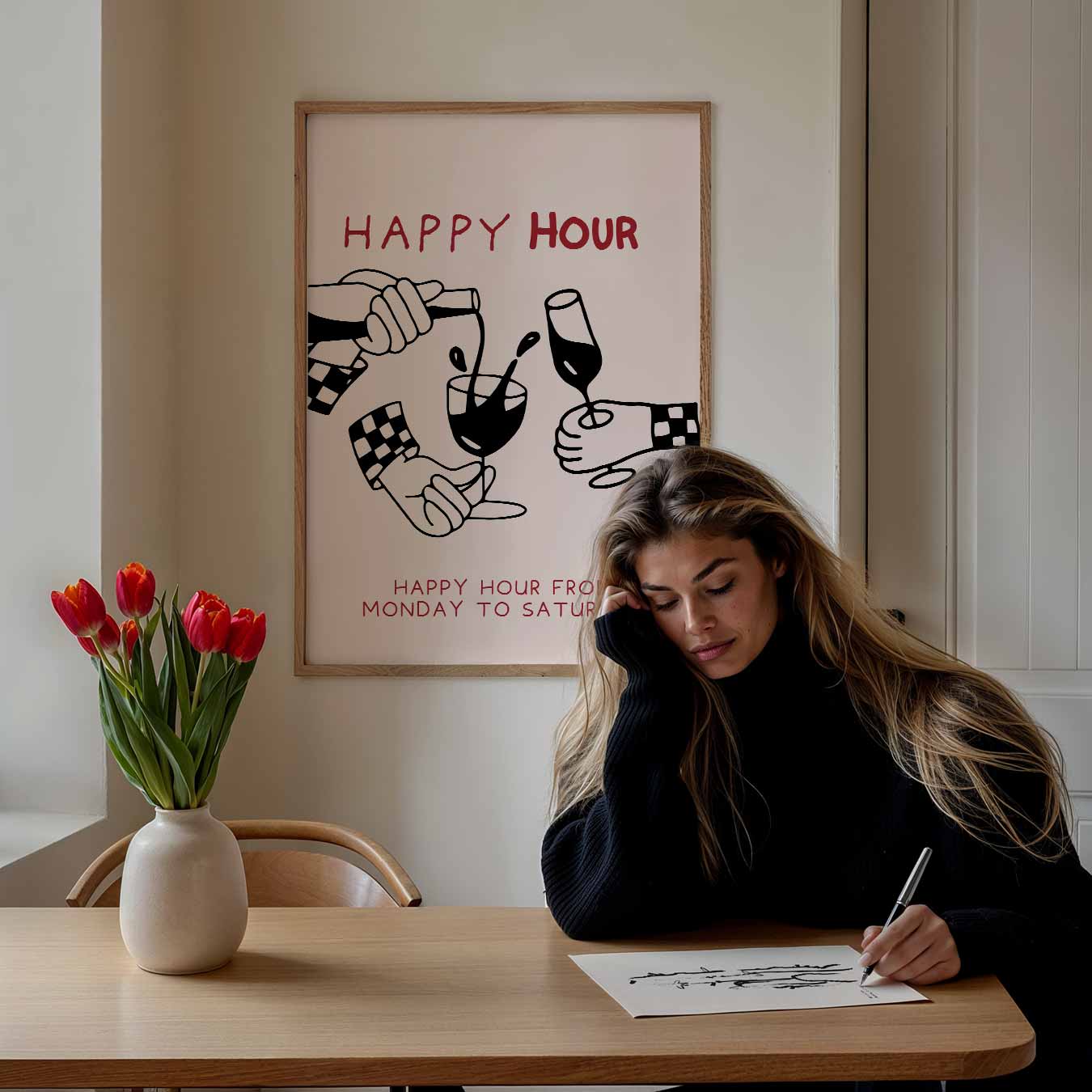 Happy Hour Poster