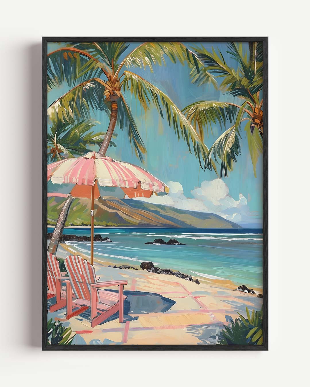 Tropische Stranddag Droomposter-WallArtistic
