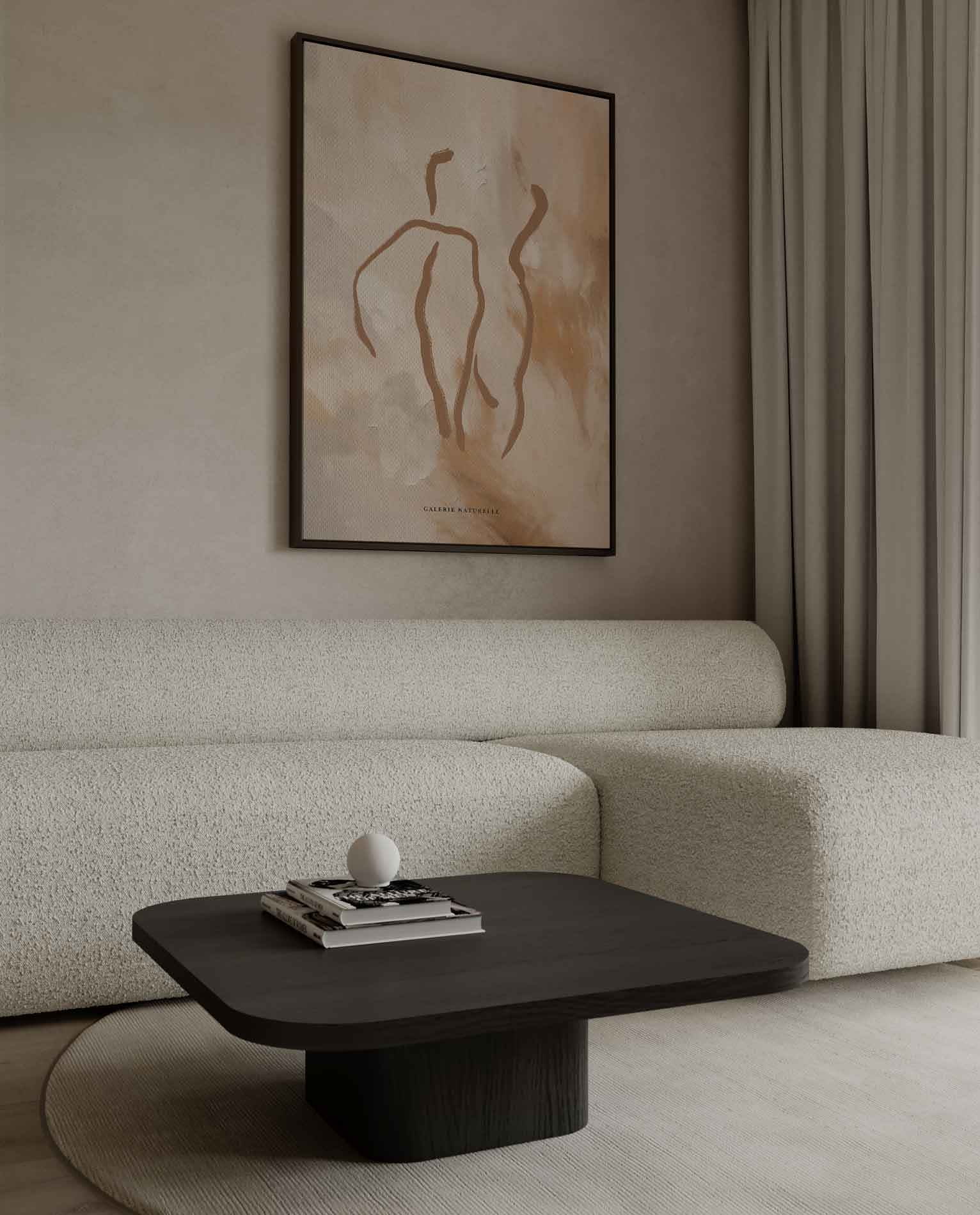 Dansende Schaduwen Kunstwerk-canvas-dibond-plexiglas-wanddecoratie-WallArtistic