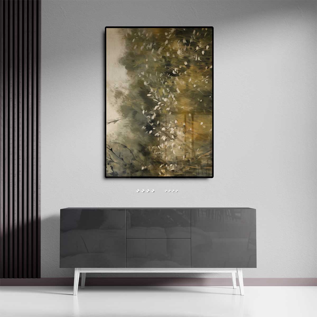 Dromerig Herfstlandschap Kunstwerk-canvas-dibond-plexiglas-wanddecoratie-WallArtistic