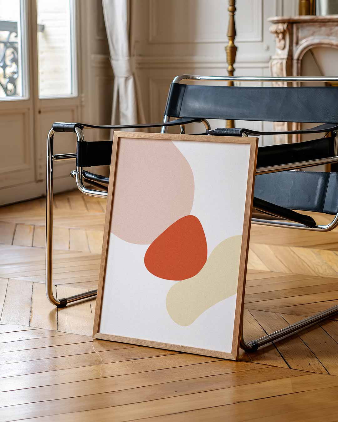 Trendy Abstracte Kunstposter
