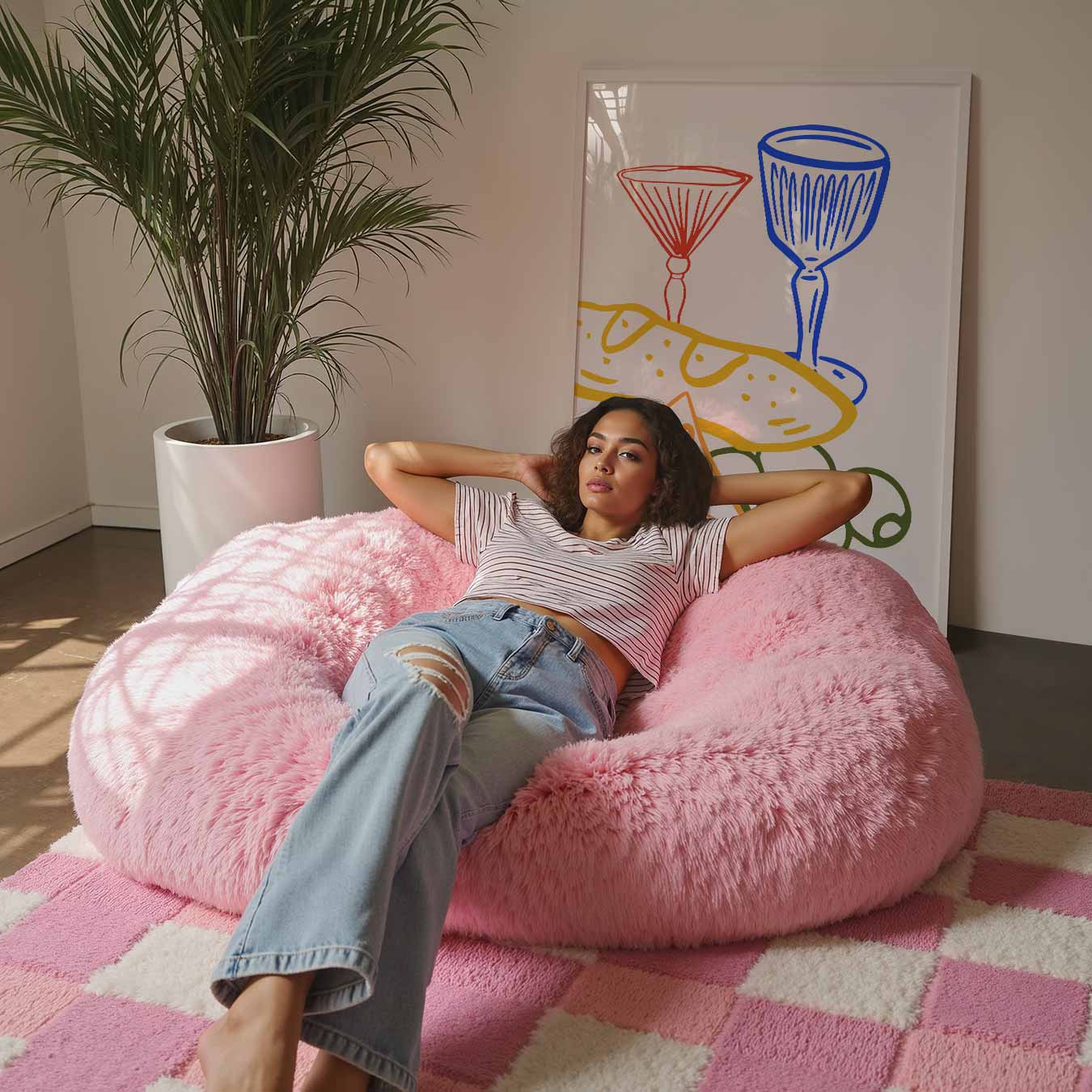 Gezellige Borrelavond Poster-WallArtistic