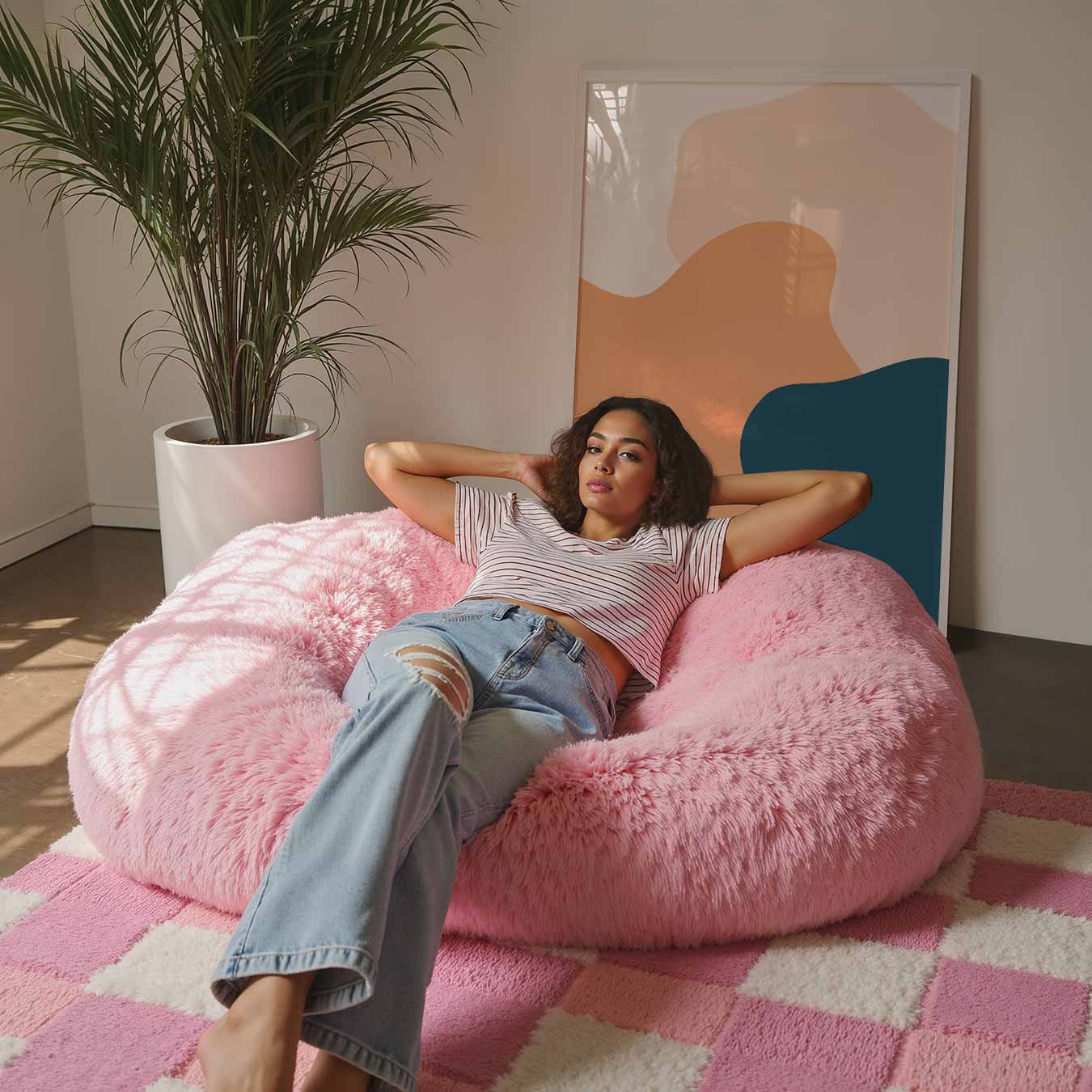 Abstracte Vormen Poster-WallArtistic