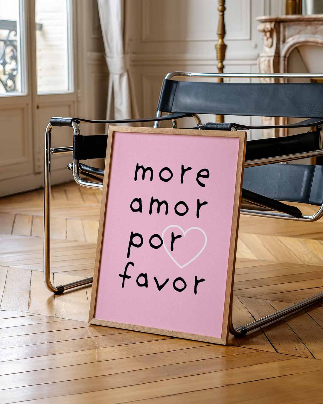 Liefdevolle Roze Inspiratieposter