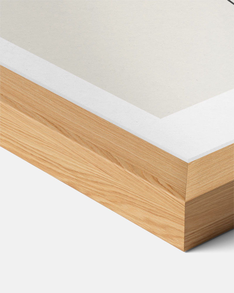 Minimalistische Bloemenlijntekening Poster-WallArtistic