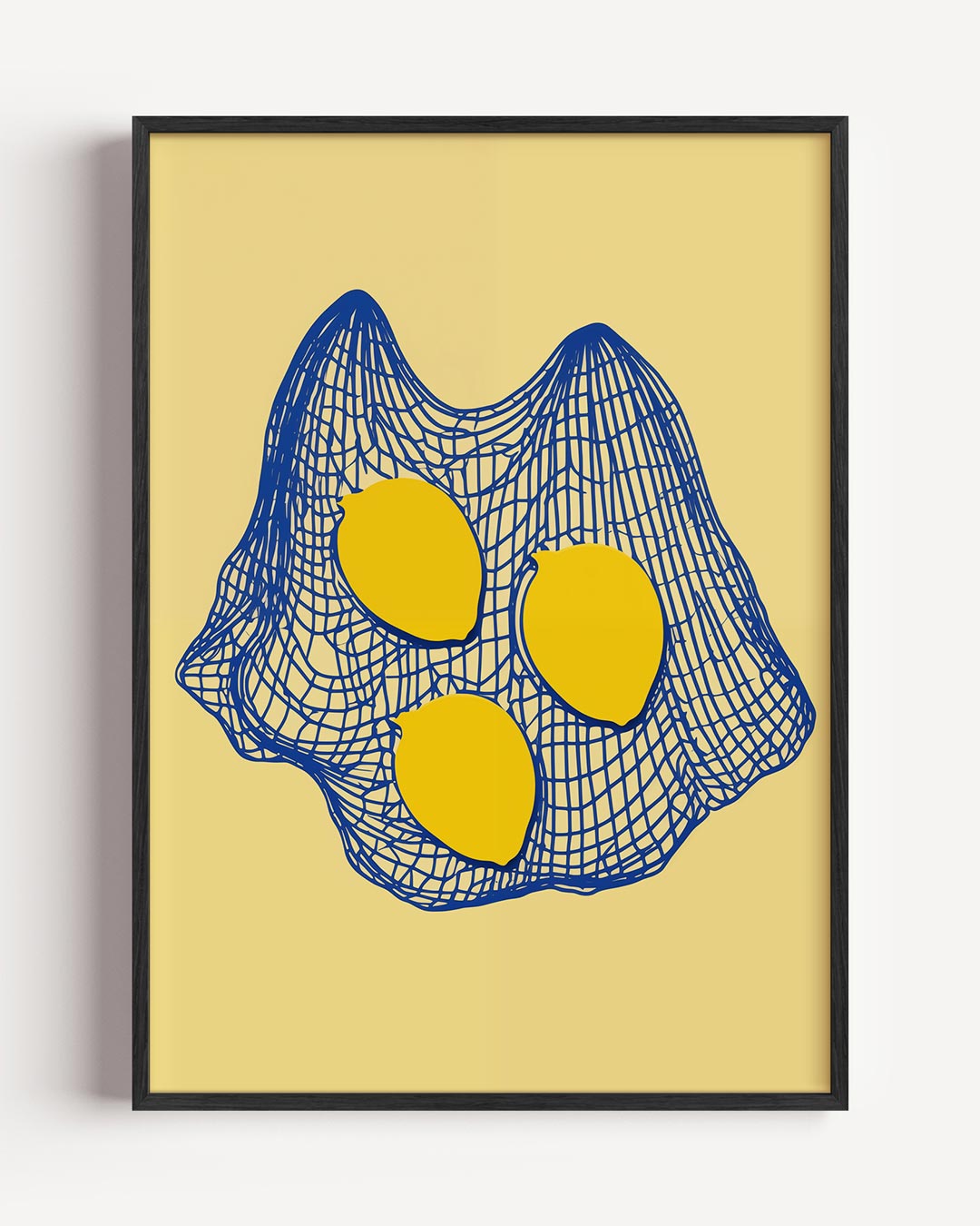 Zomerse Citroen Poster-WallArtistic