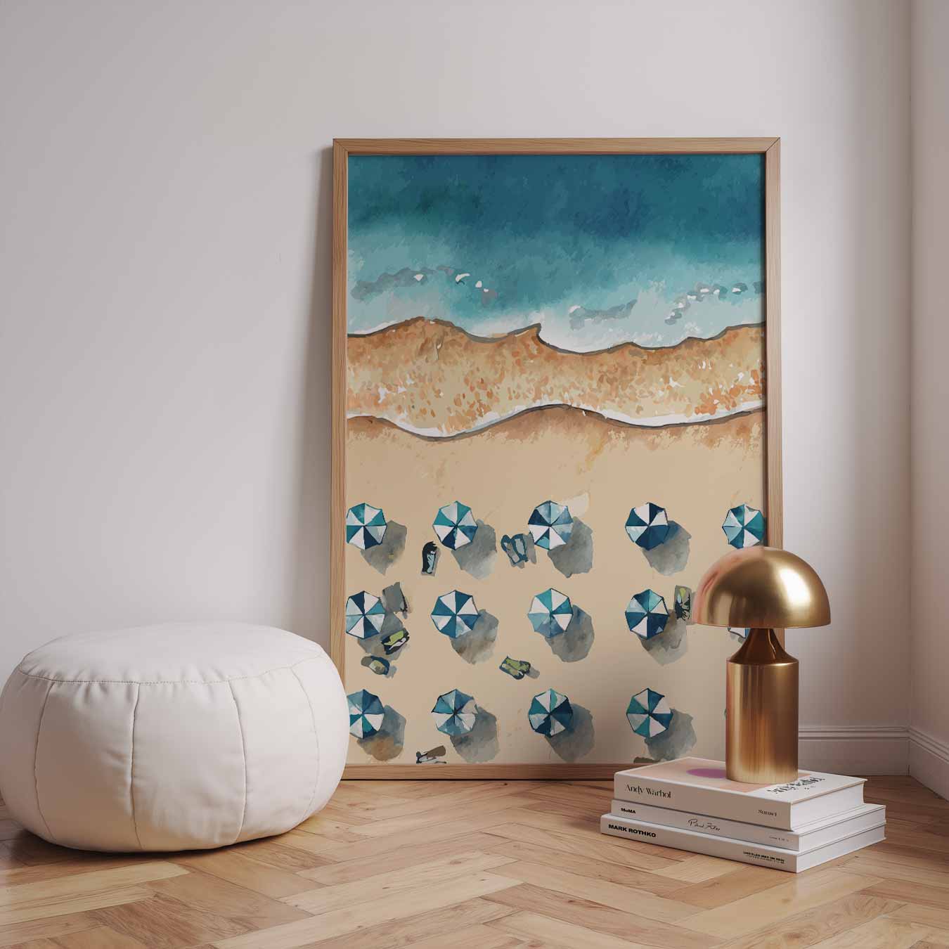 Stranddag Droomposter-WallArtistic