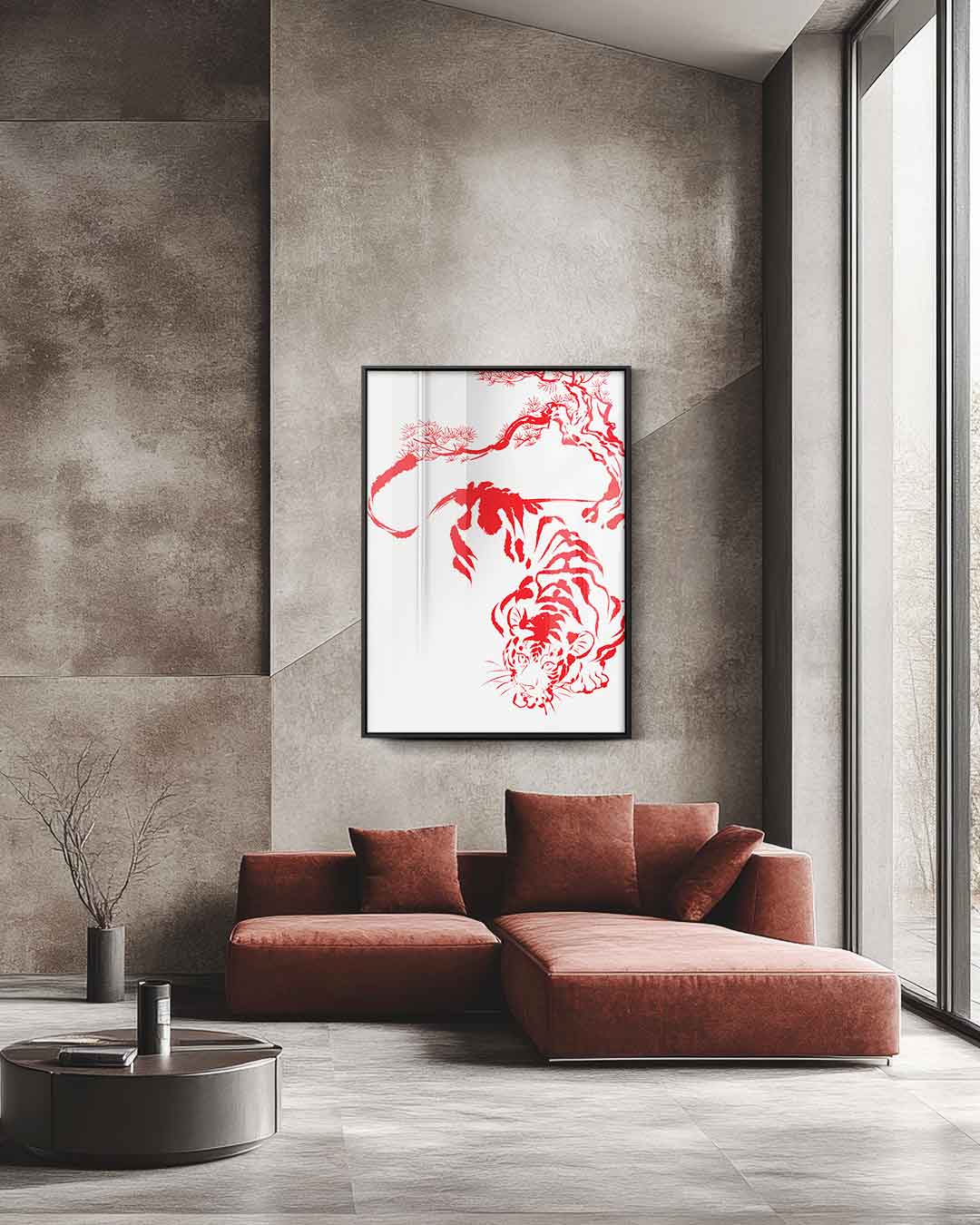 Abstract kunstwerk Kunstwerk-canvas-dibond-plexiglas-wanddecoratie-WallArtistic