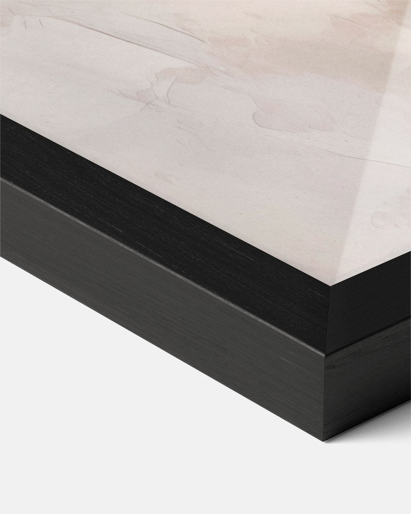 Warme Abstracte Zandtonen Poster-WallArtistic