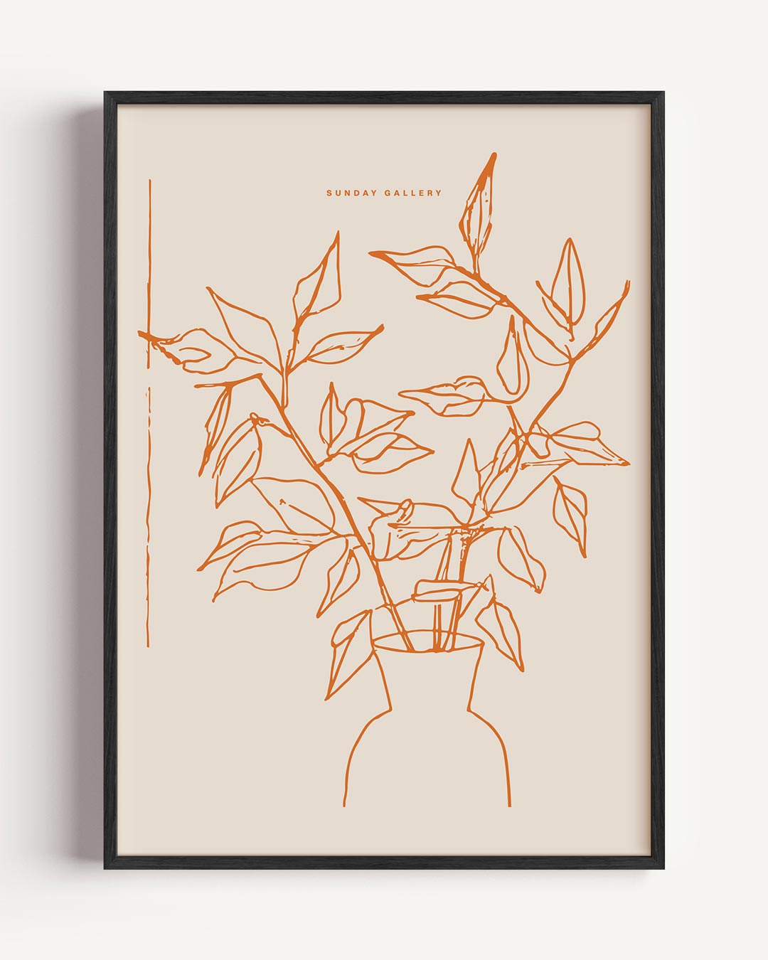 Elegante Botanische Illustratie Poster-WallArtistic