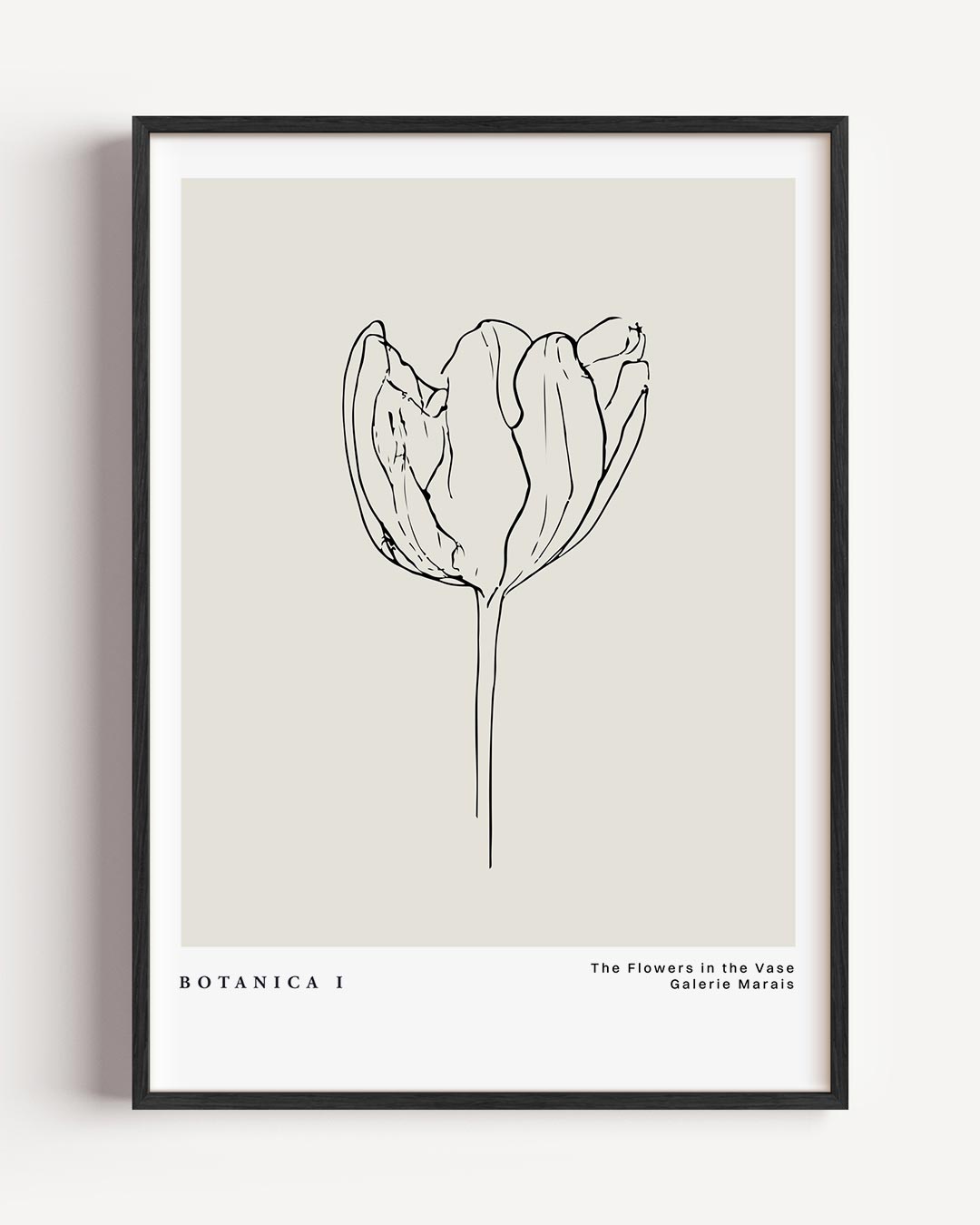 Botanica Elegante Bloemenposter-WallArtistic