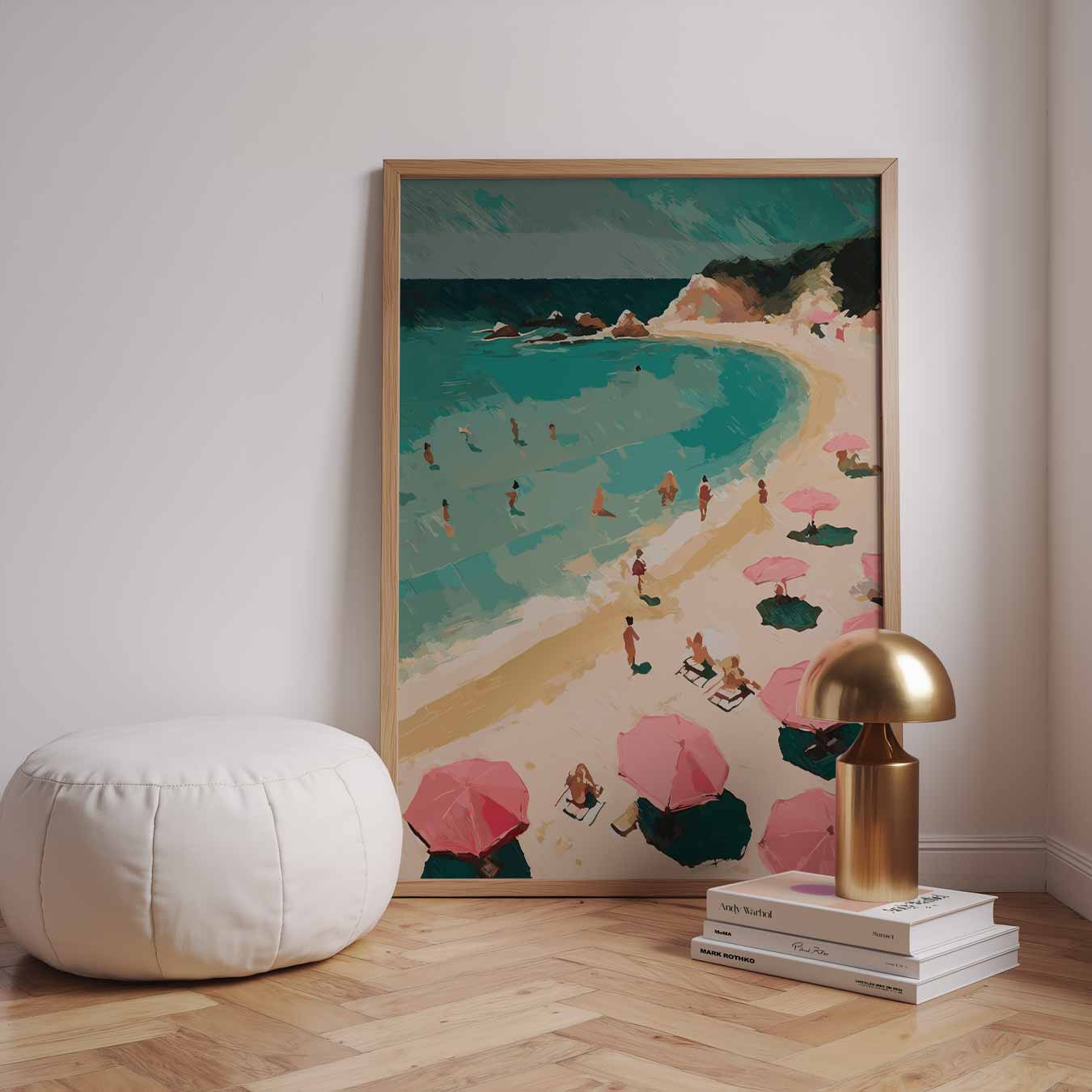 Zomerse Stranddroom Poster