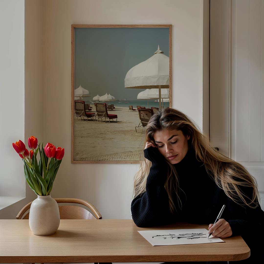 Stranddromen: Ontsnap naar Rust Poster-WallArtistic