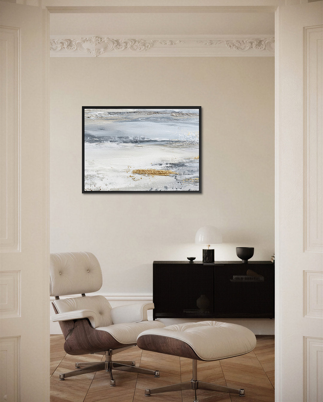 Gelaagde texturen Kunstwerk