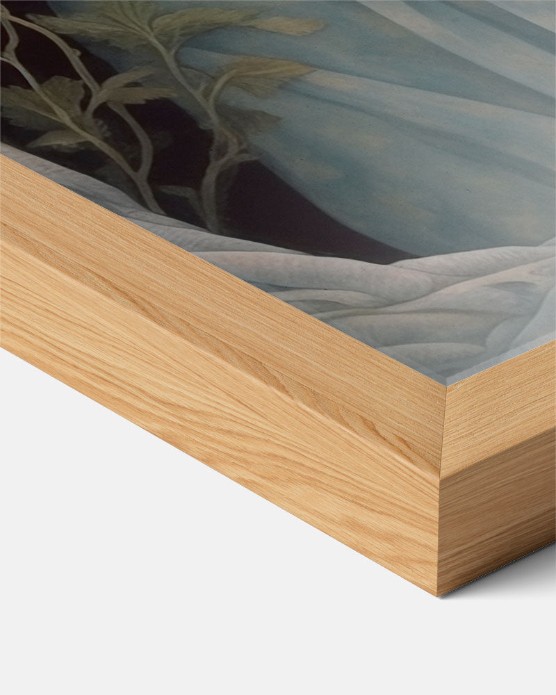 Dromerige Bloemenmeisje Poster-WallArtistic