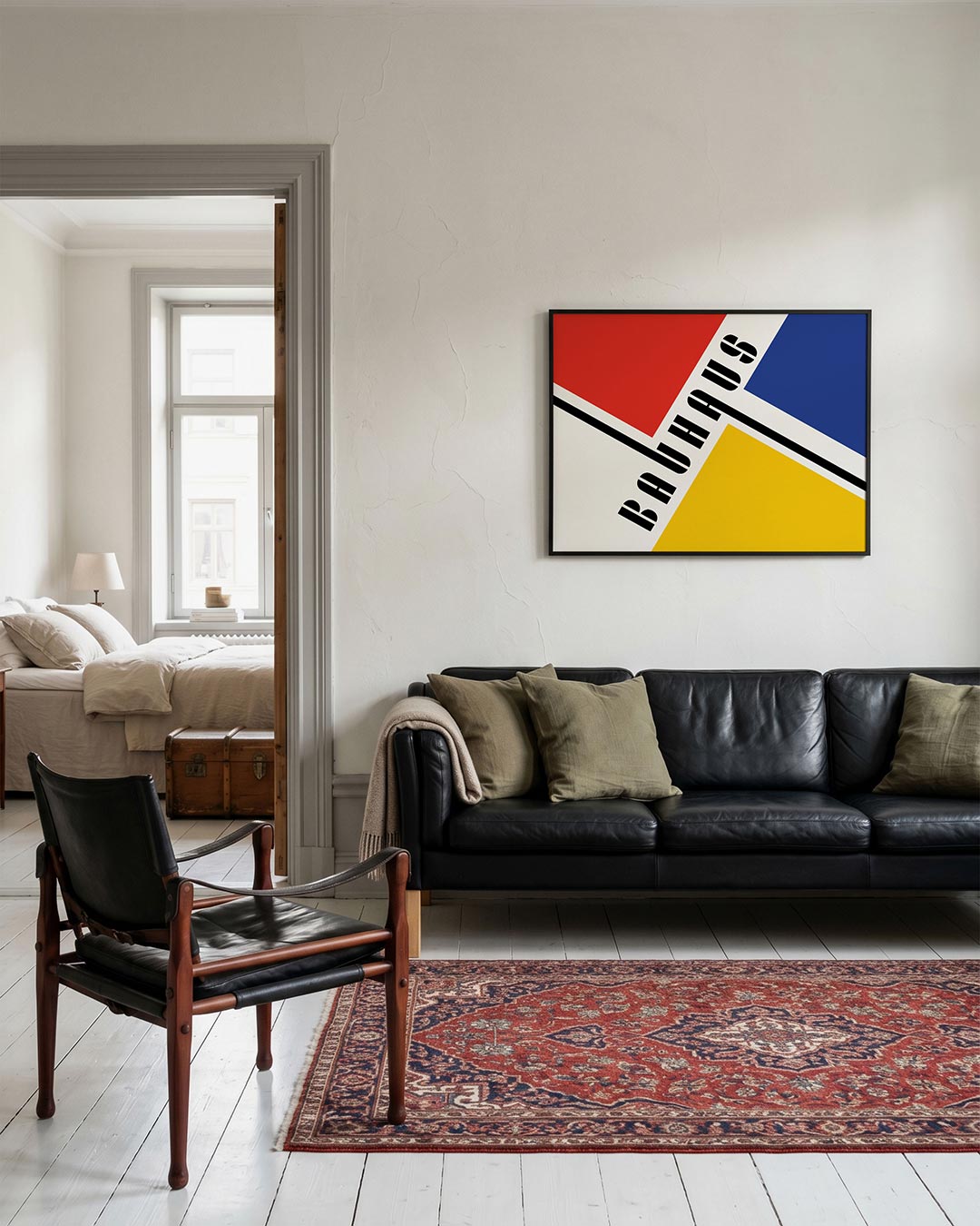Vorm en kleurvlakken Poster