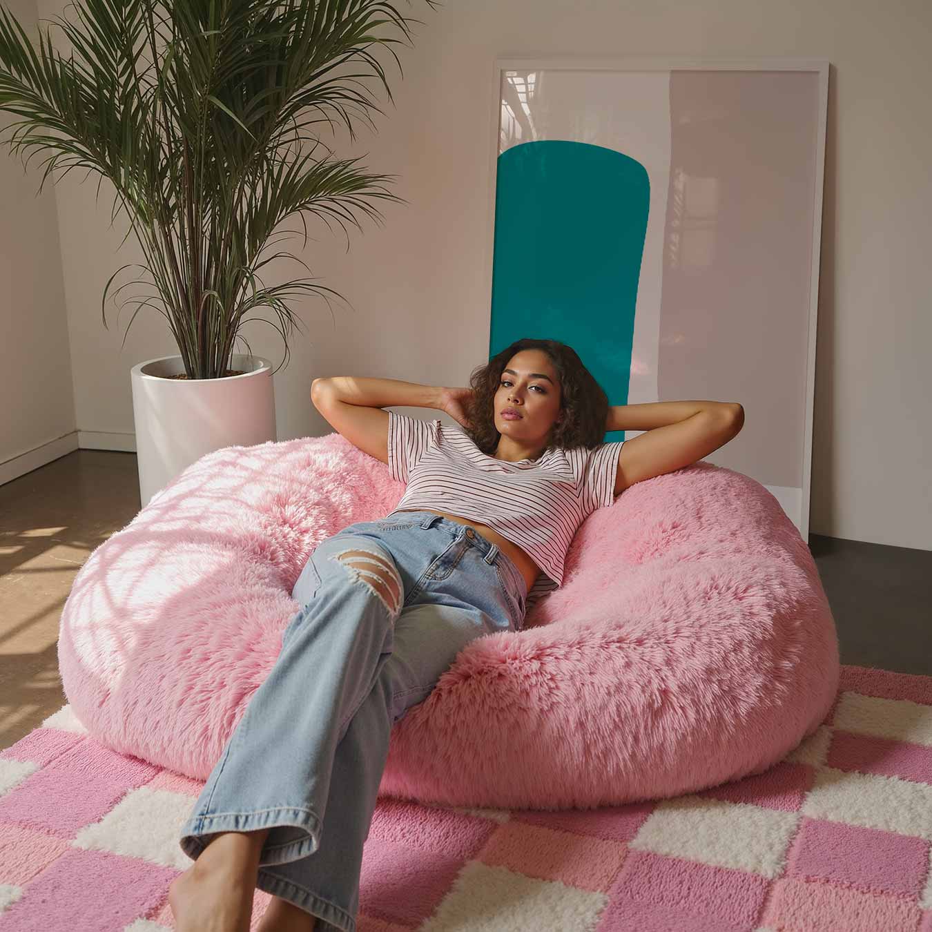 Abstracte Kleurenposter-WallArtistic