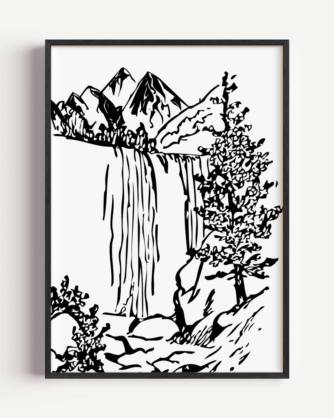 Natuurlijke Sereniteit Poster-WallArtistic