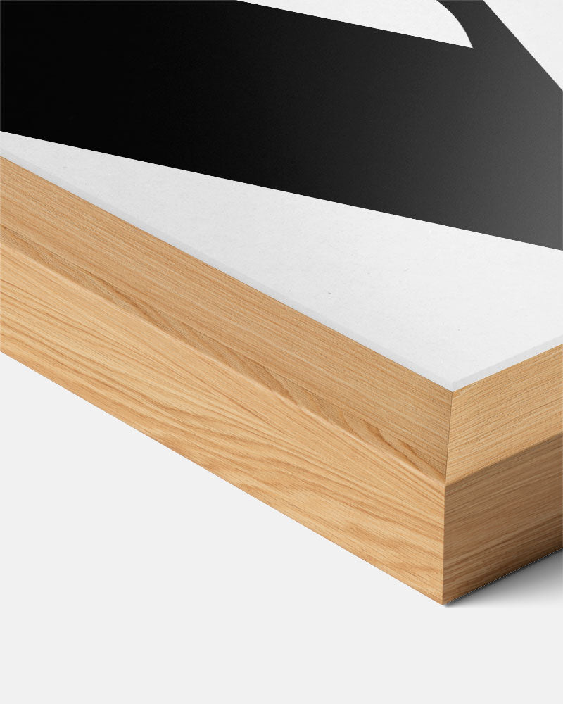 Moderne Typografie Liefdesposter-WallArtistic