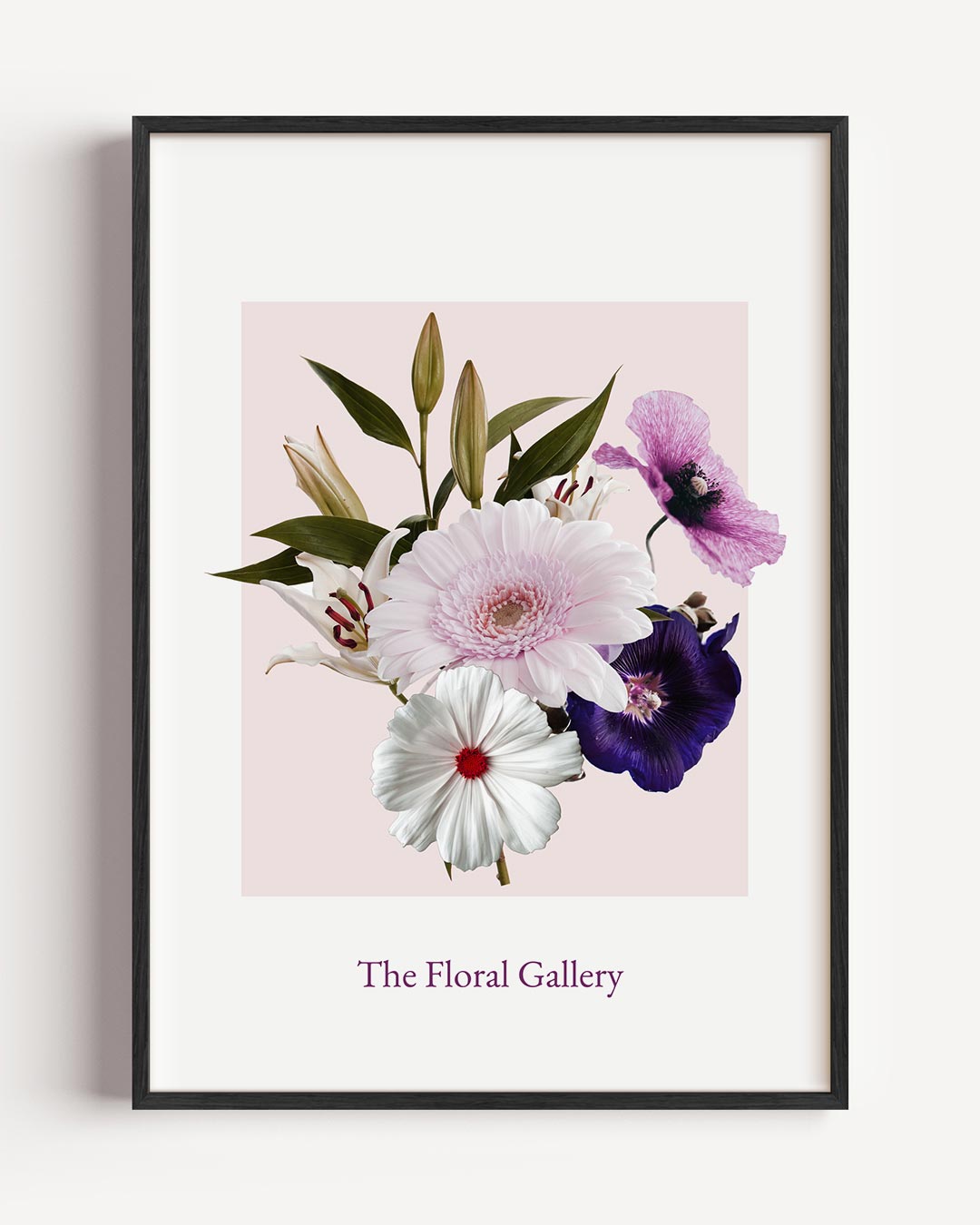 Bloemenpracht aan de Muur Poster-WallArtistic