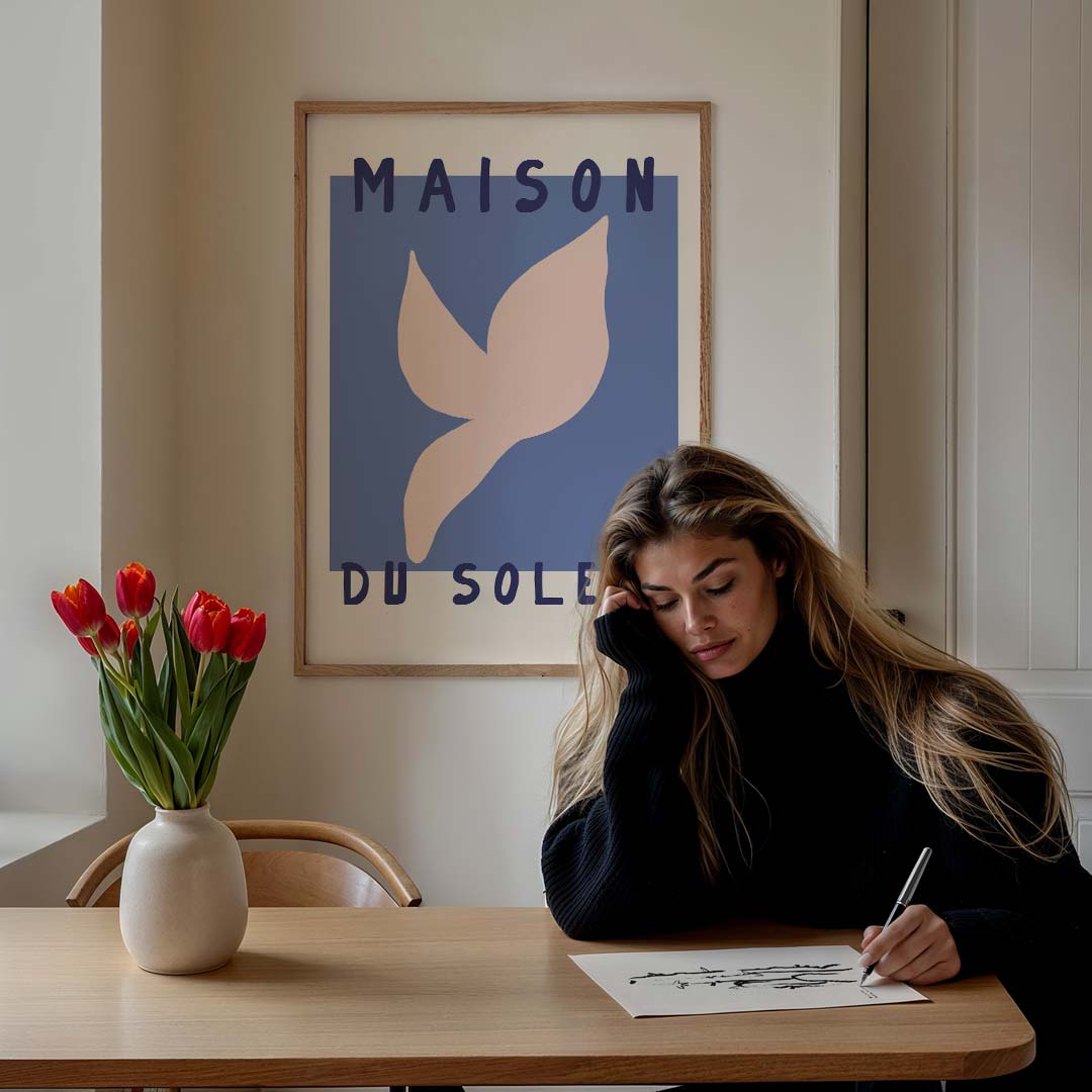 Zomerse Bladeren Poster-WallArtistic