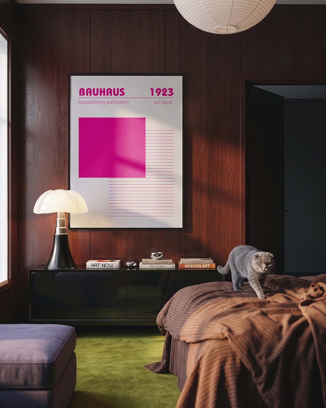 Kleur en lijnen Poster