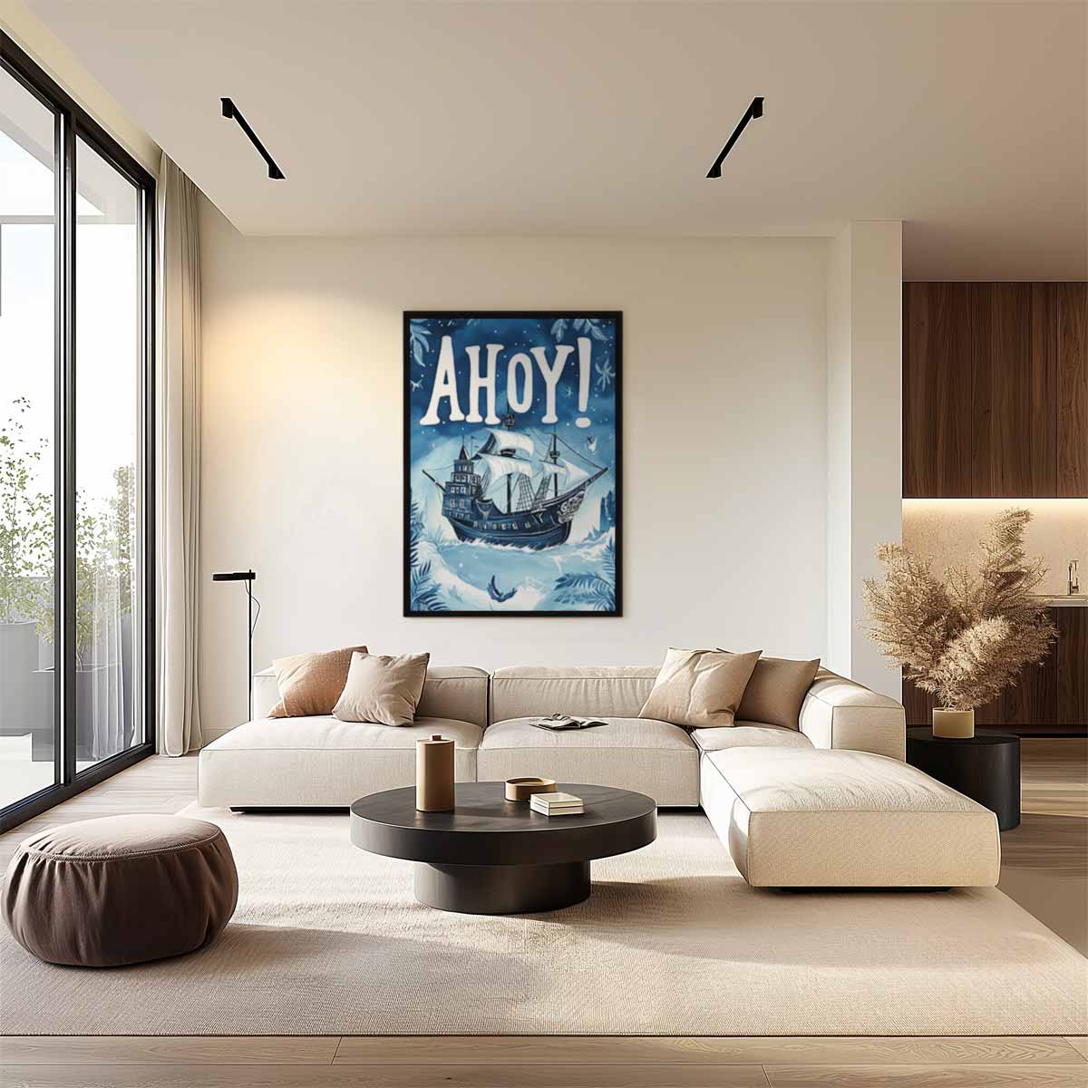 Ahoy Zeilavontuur Kunstwerk-canvas-dibond-plexiglas-wanddecoratie-WallArtistic