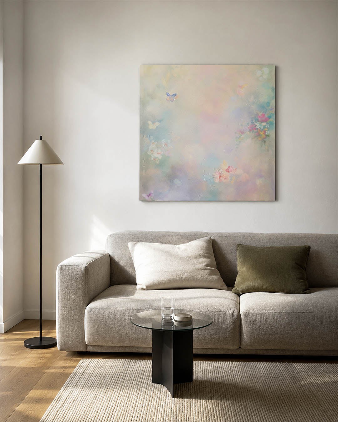 Dromerige vlinders Kunstwerk