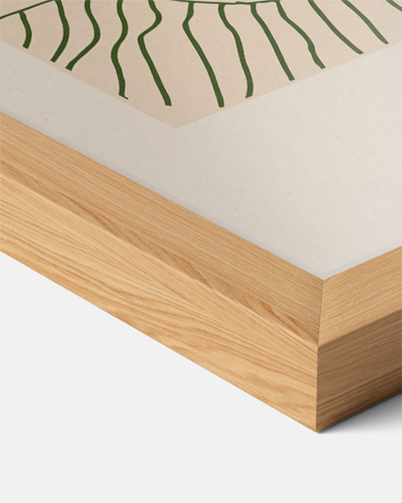 Simpele Elegantie Bloemenposter-WallArtistic