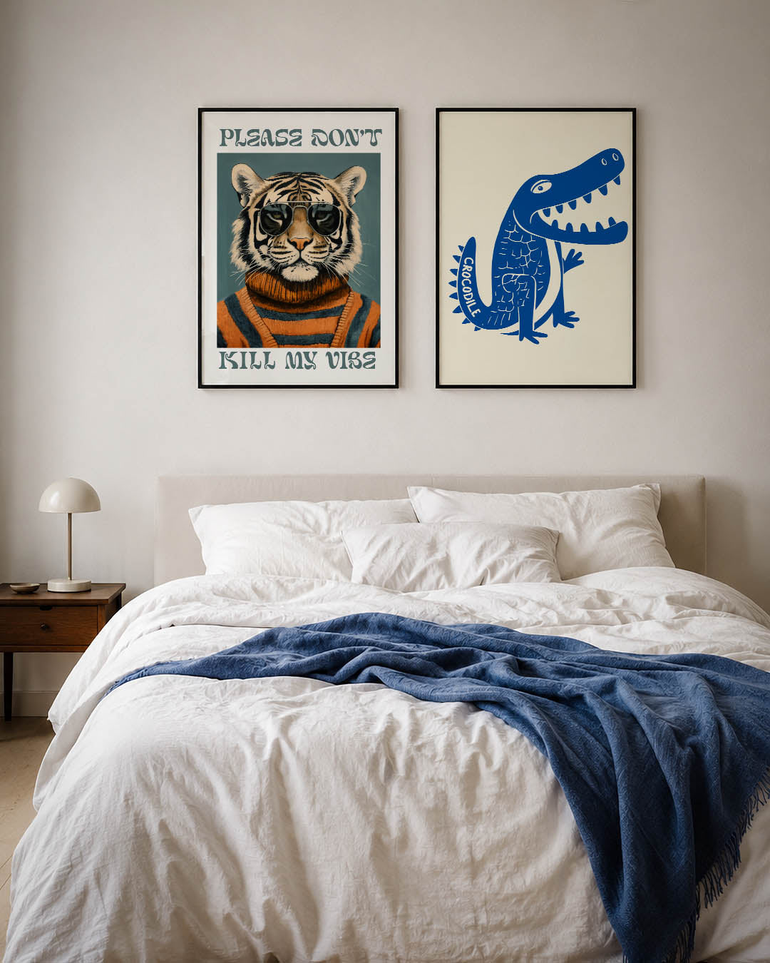 Tijger met bril Posterset
