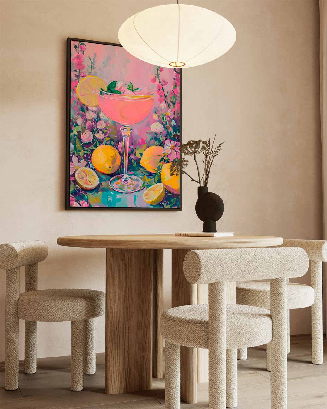 Citrus Bloemenpracht Kunstwerk-canvas-dibond-plexiglas-wanddecoratie-WallArtistic