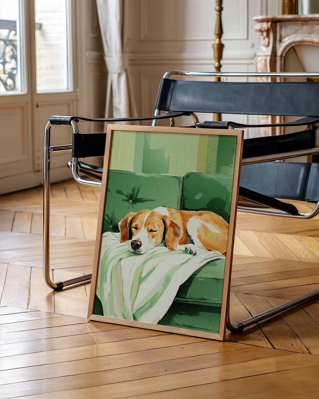 Slaapkamergezelschap: Schattige Hond Poster