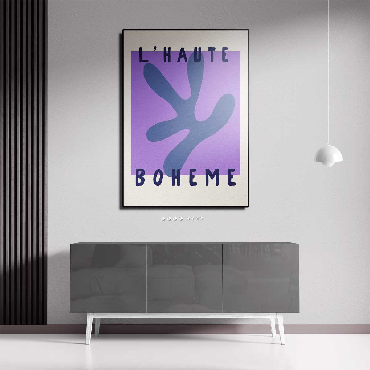L'Haute Boheme Abstract Art Kunstwerk-canvas-dibond-plexiglas-wanddecoratie-WallArtistic