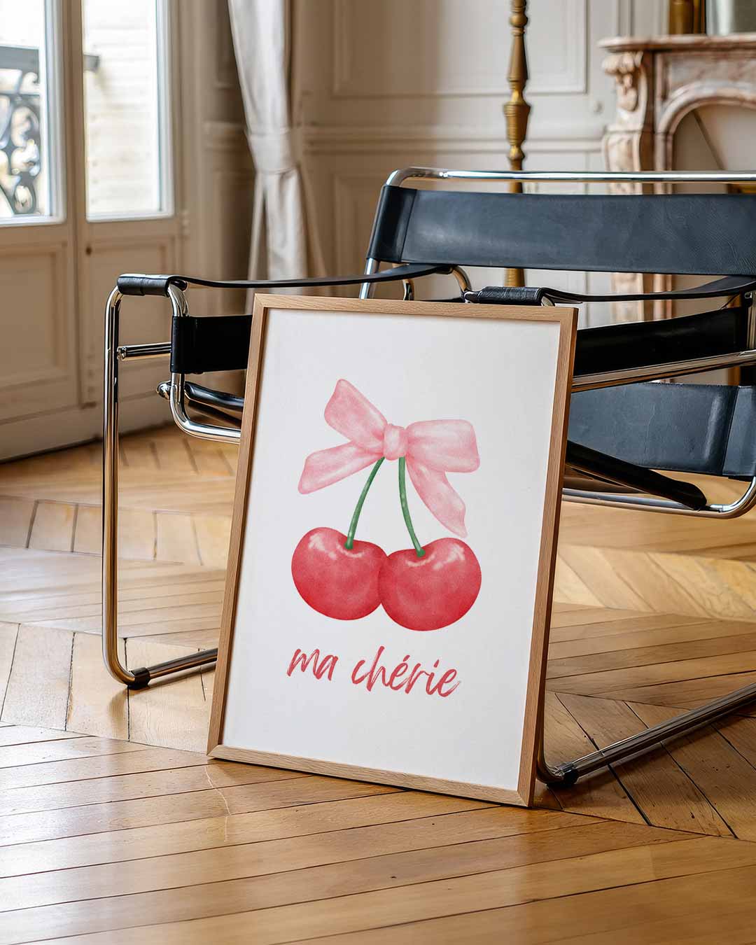 Ma Chérie Cherry Poster