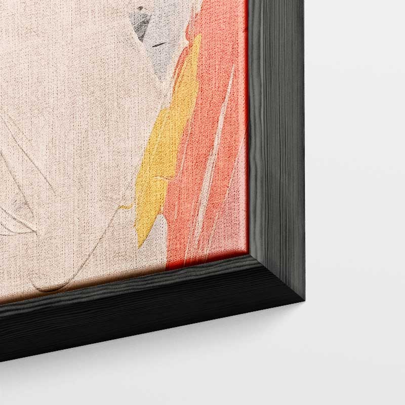 Kleurrijke Expressie op Canvas Kunstwerk-canvas-dibond-plexiglas-wanddecoratie-WallArtistic