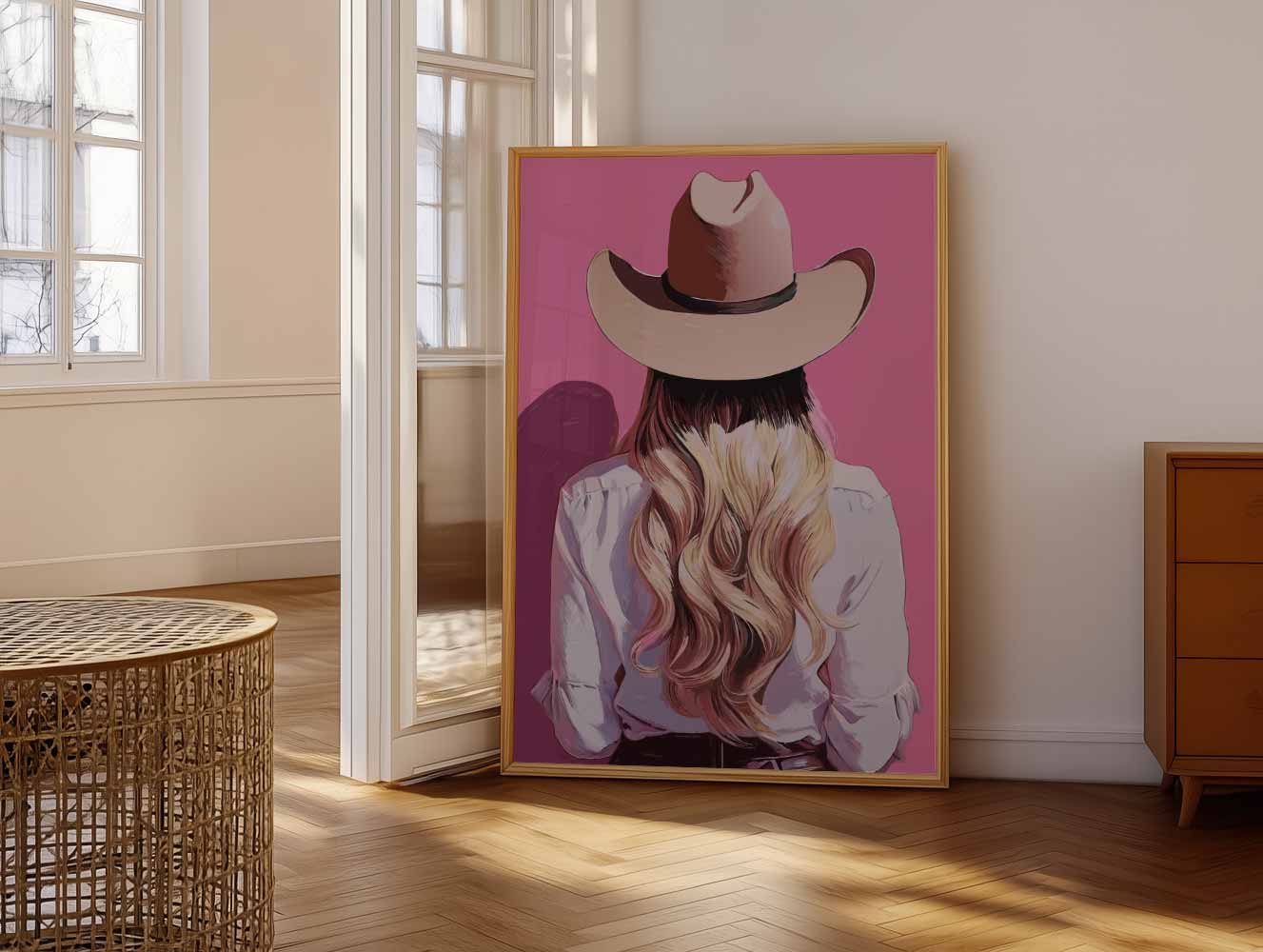 Stijlvolle Cowgirl Poster