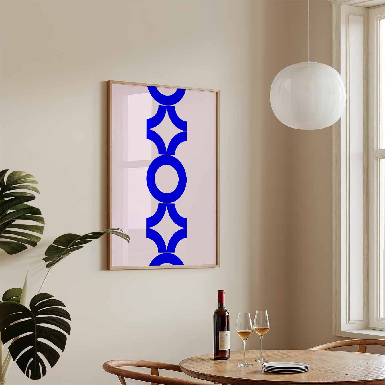 Geometrische Elegantie Poster