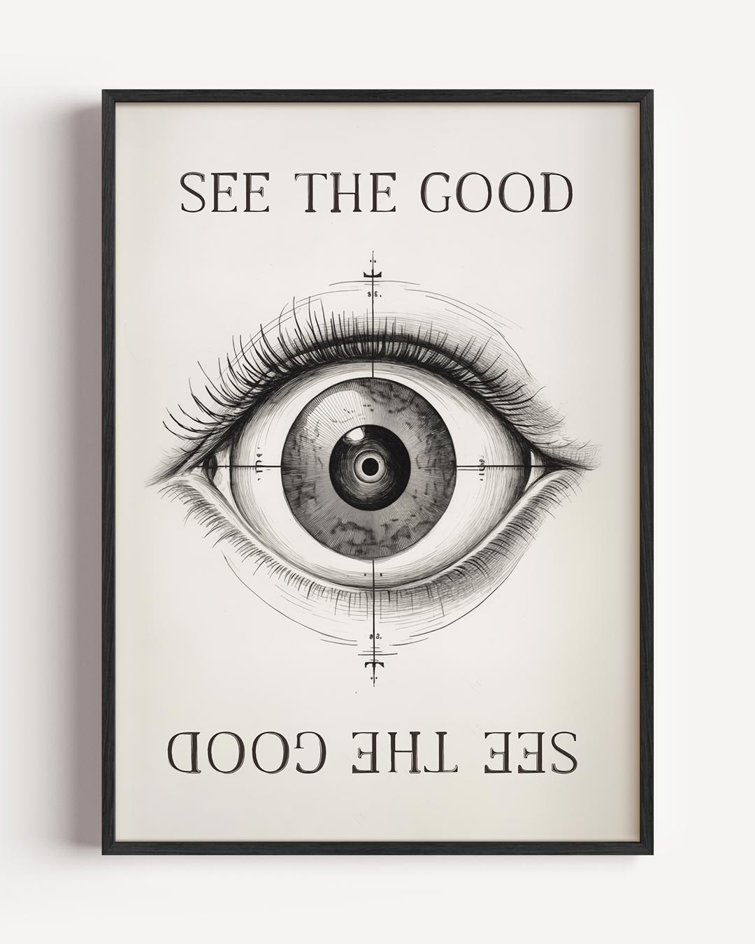 Inspirerende Oogposter-WallArtistic