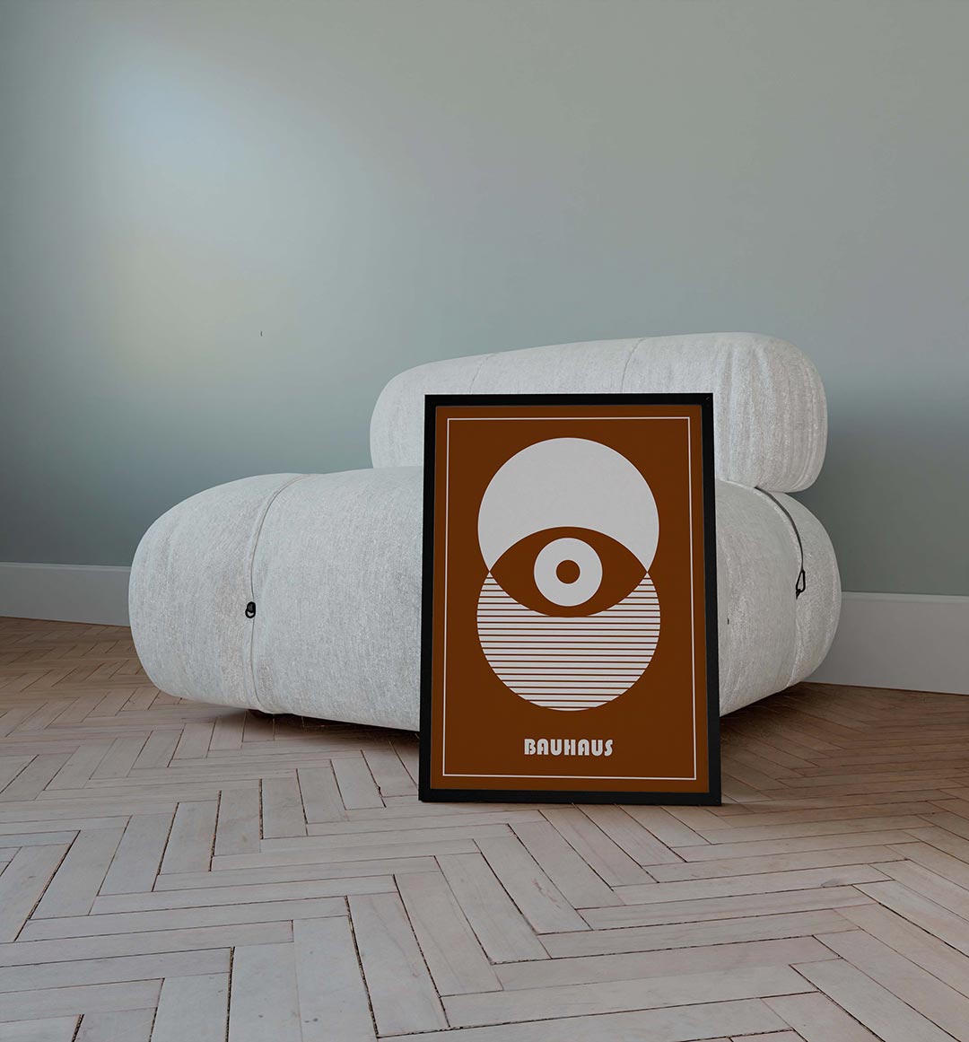 Cirkelstructuur Poster