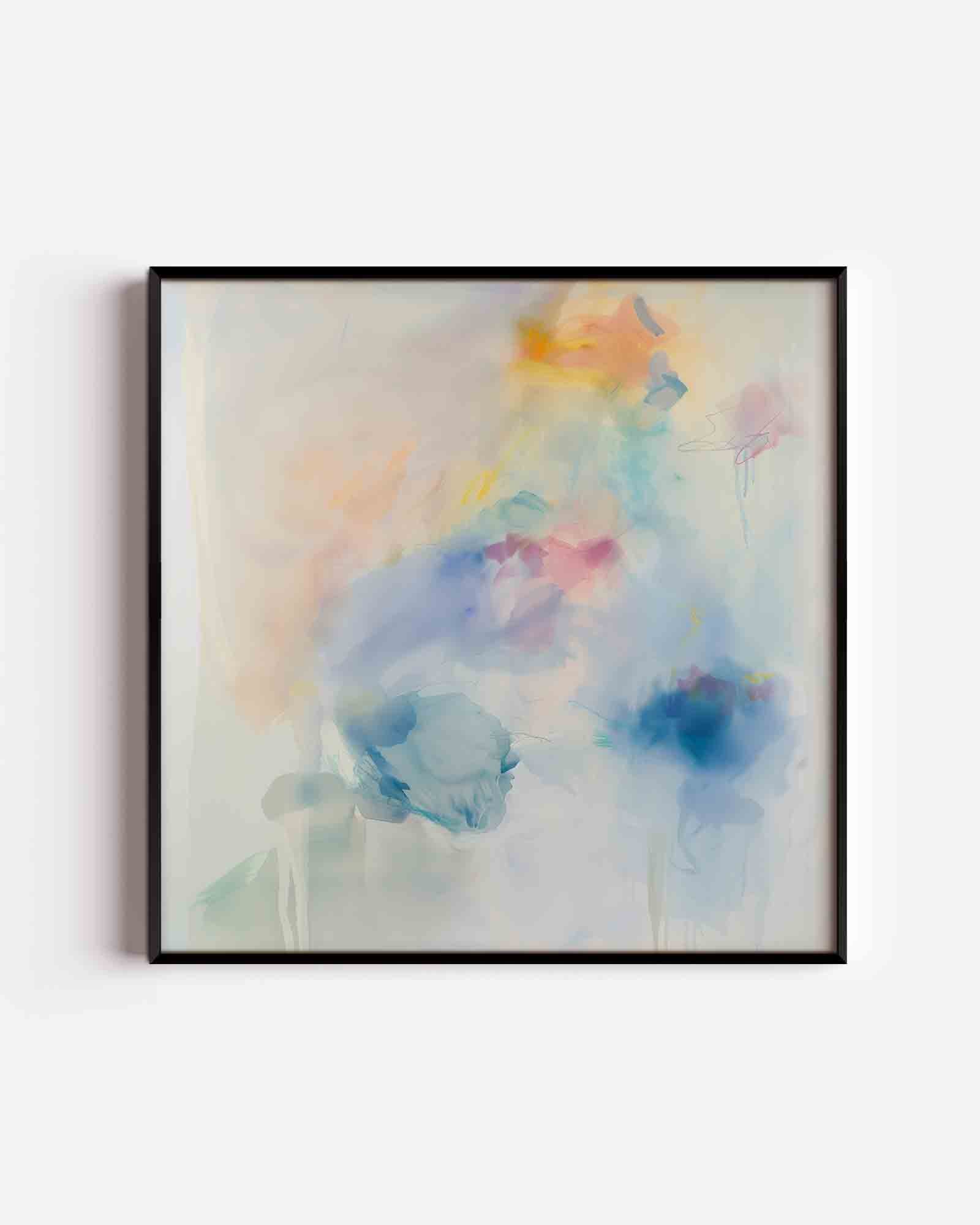 Abstracte kleurencompositie Poster