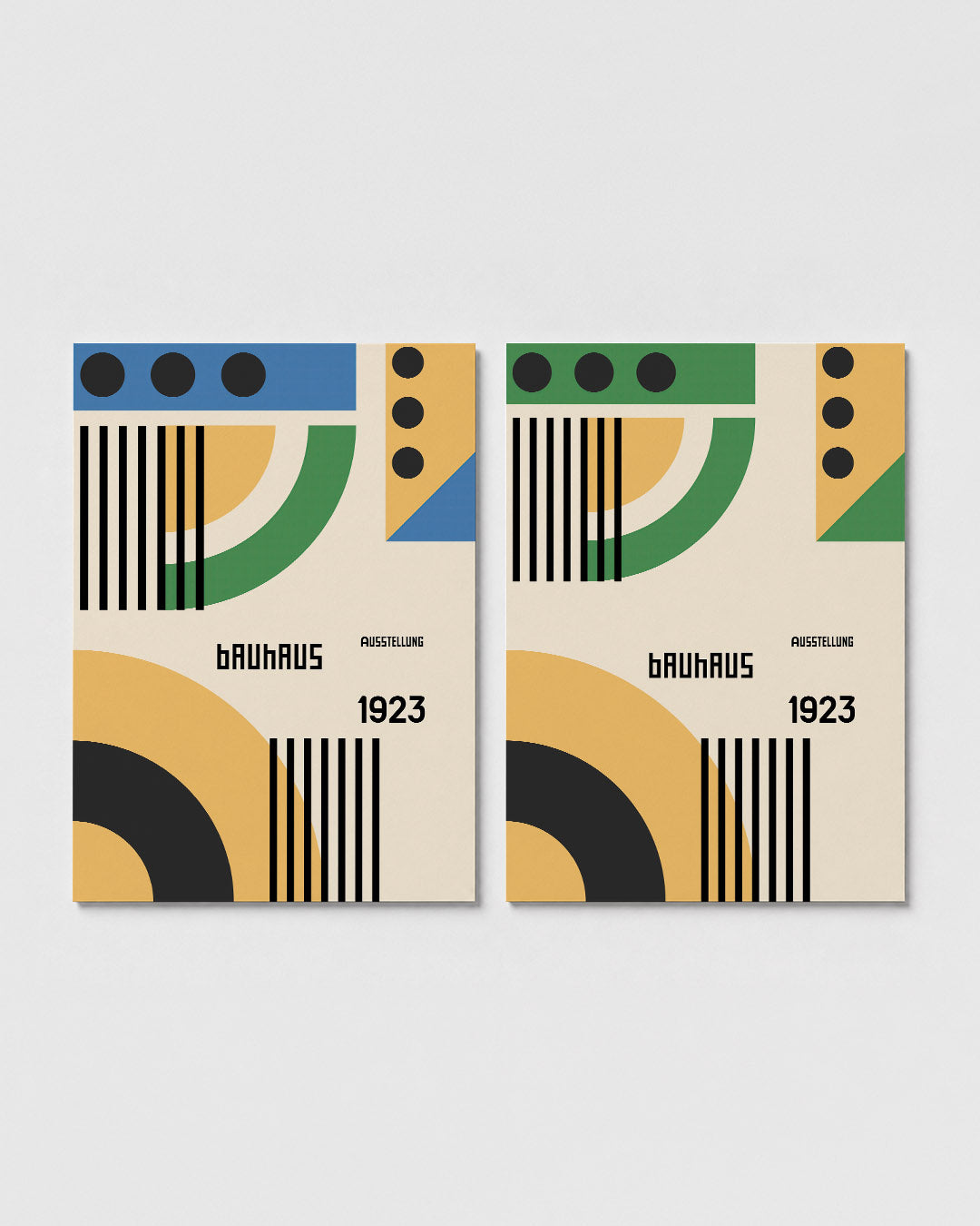Vormen en kleurvlakken Posterset