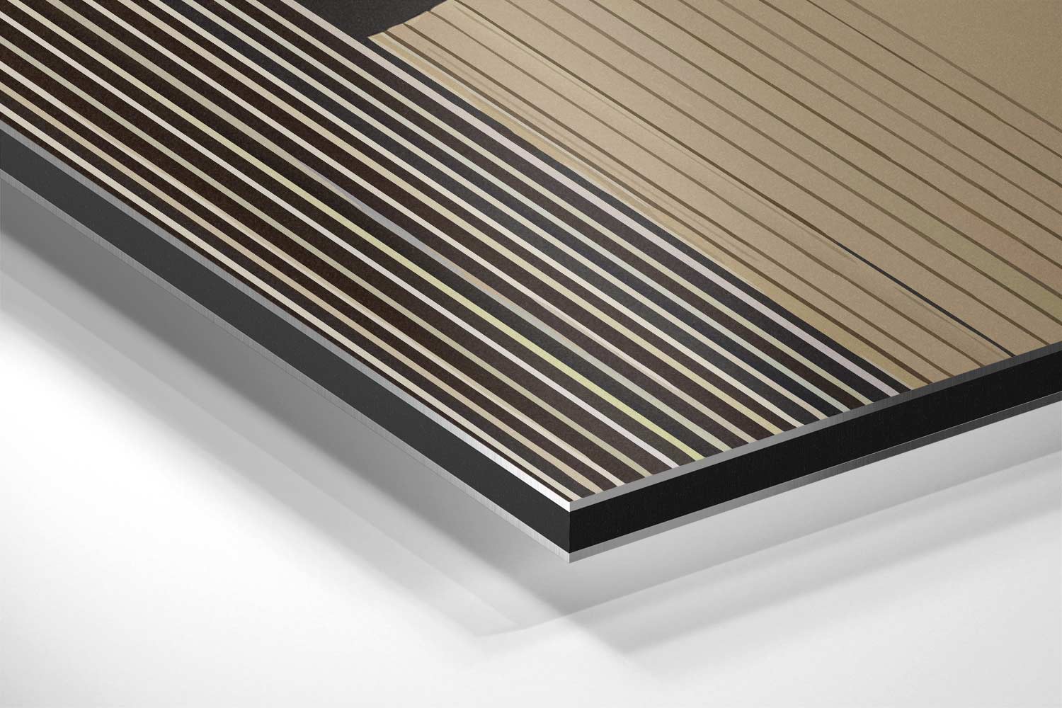 Moderne Geometrische Harmonie Kunstwerk-canvas-dibond-plexiglas-wanddecoratie-WallArtistic